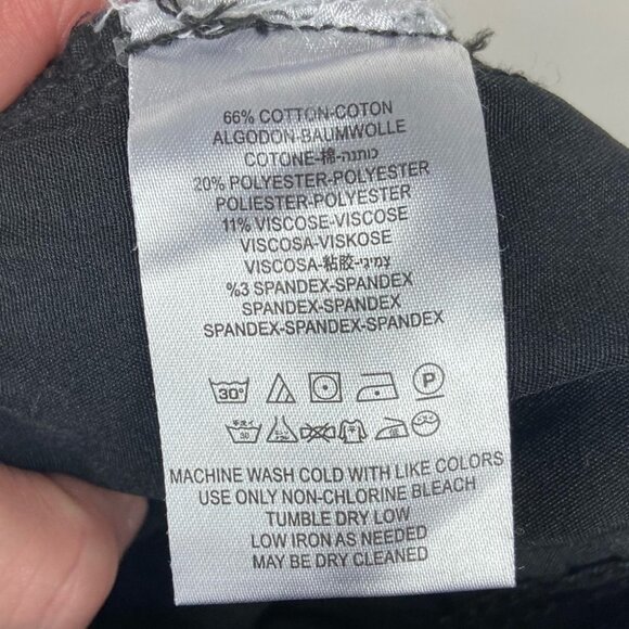 URBAN Outfitters‎ Ruffle Flare Jeans High Rise Black Size 24 Bell Bottom Denim - Picture 10 of 14